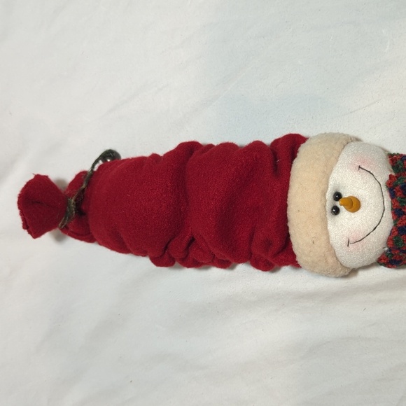 Festive Red Snowman Plush - Picture 3 of 6